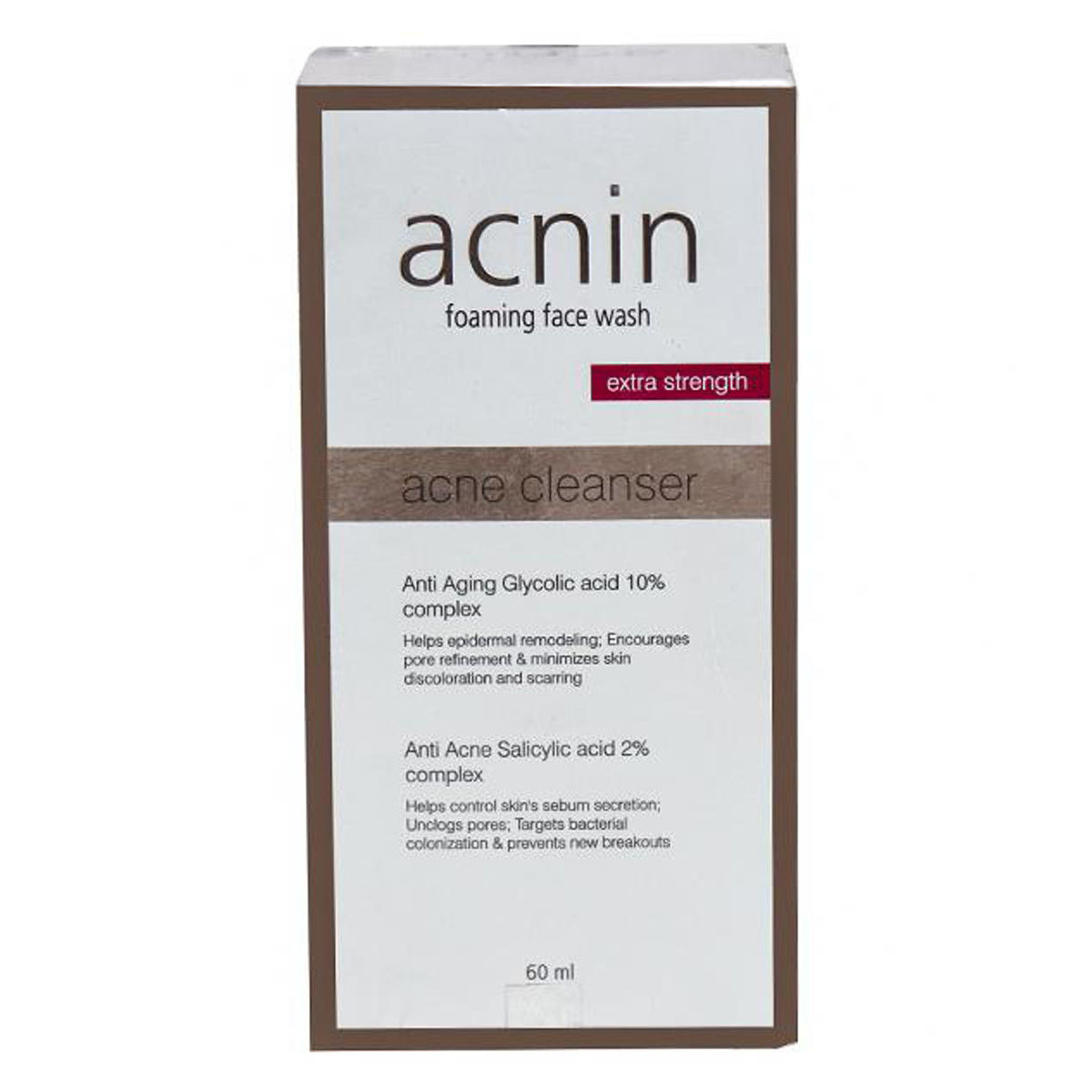 Buy Acnin Foaming Face Wash, 60 ml Online