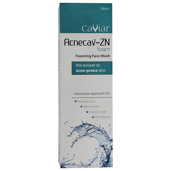 Acnecav-ZN Foam Facewash 100 ml