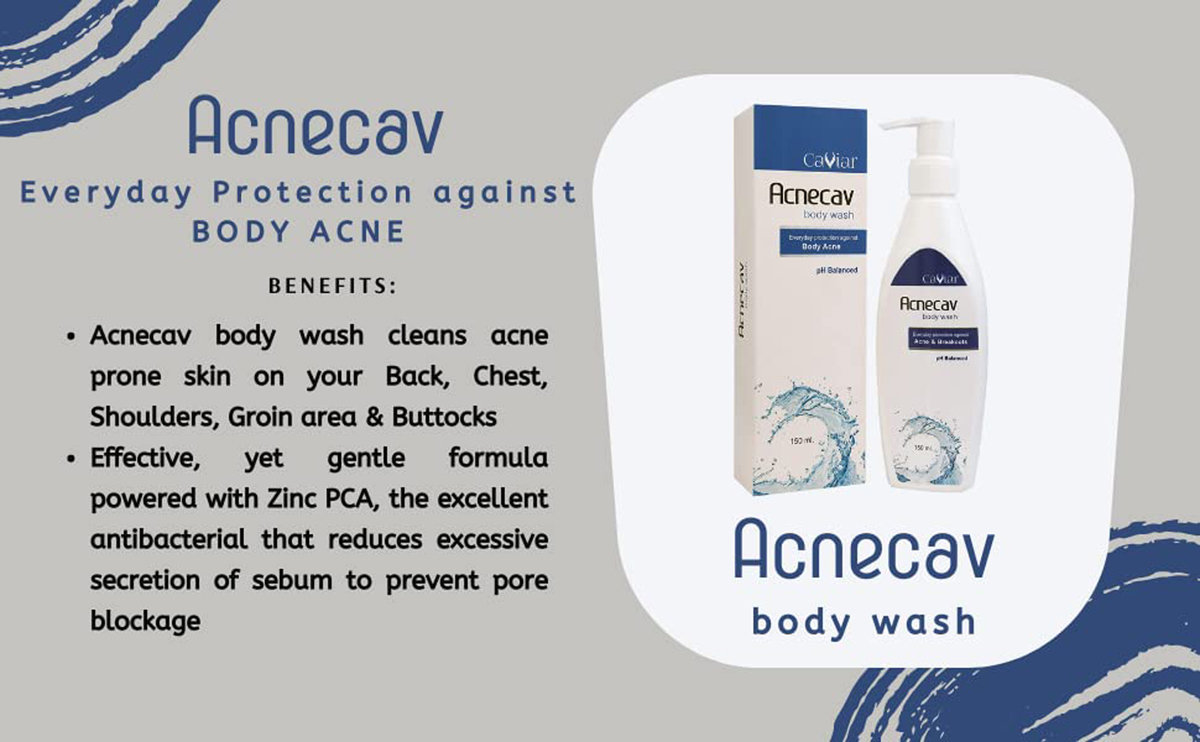 Acnecav Body Wash 150 ml, Pack of 1 Acnecav Body Wash 150 ml, Pack of 1