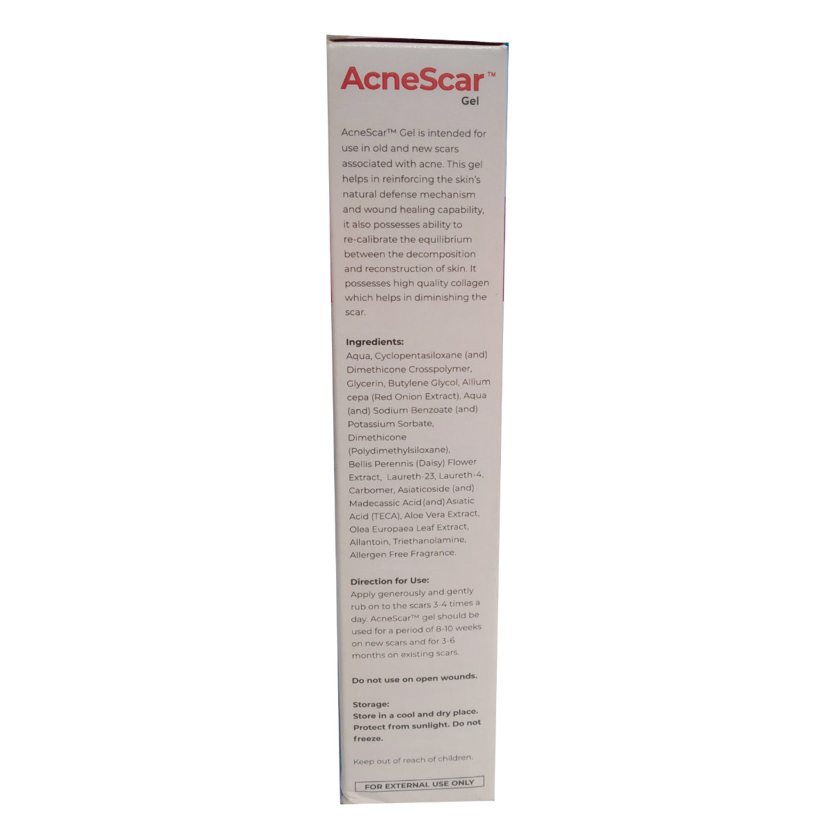 Acnescar Gel 15 gm, Pack of 1 Acnescar Gel 15 gm, Pack of 1