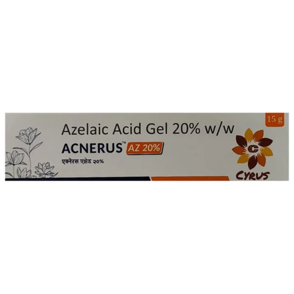 Acnerus AZ 20% Gel 15 gm, Pack of 1 GEL