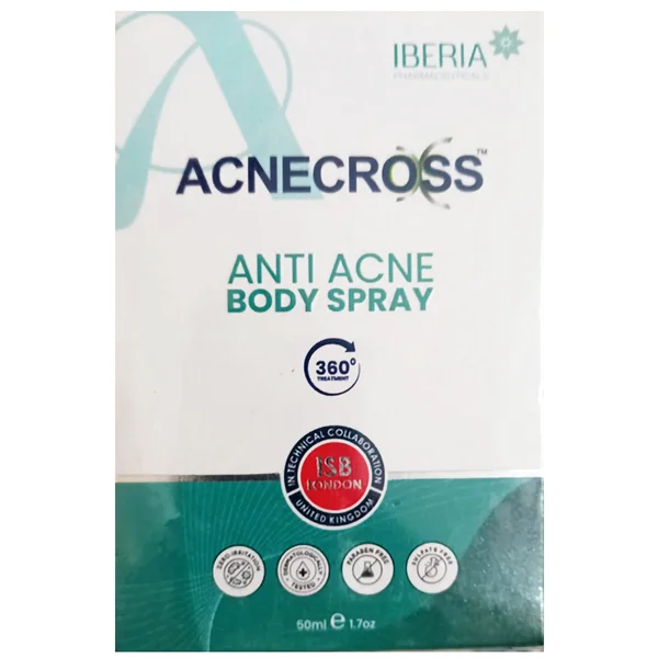 Acnecross Anti-Acne Body Spray, 50 ml