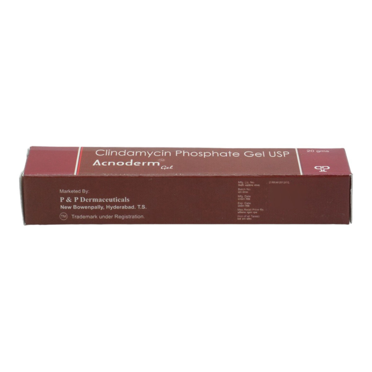 Acnoderm gel 20 gm, Pack of 1 GEL Acnoderm gel 20 gm, Pack of 1 GEL