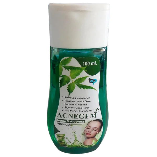 Acnegem Neem & Aloevera Facewash, 100 ml