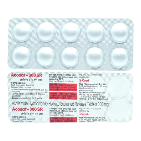Acosat 300 SR Tablet 10's