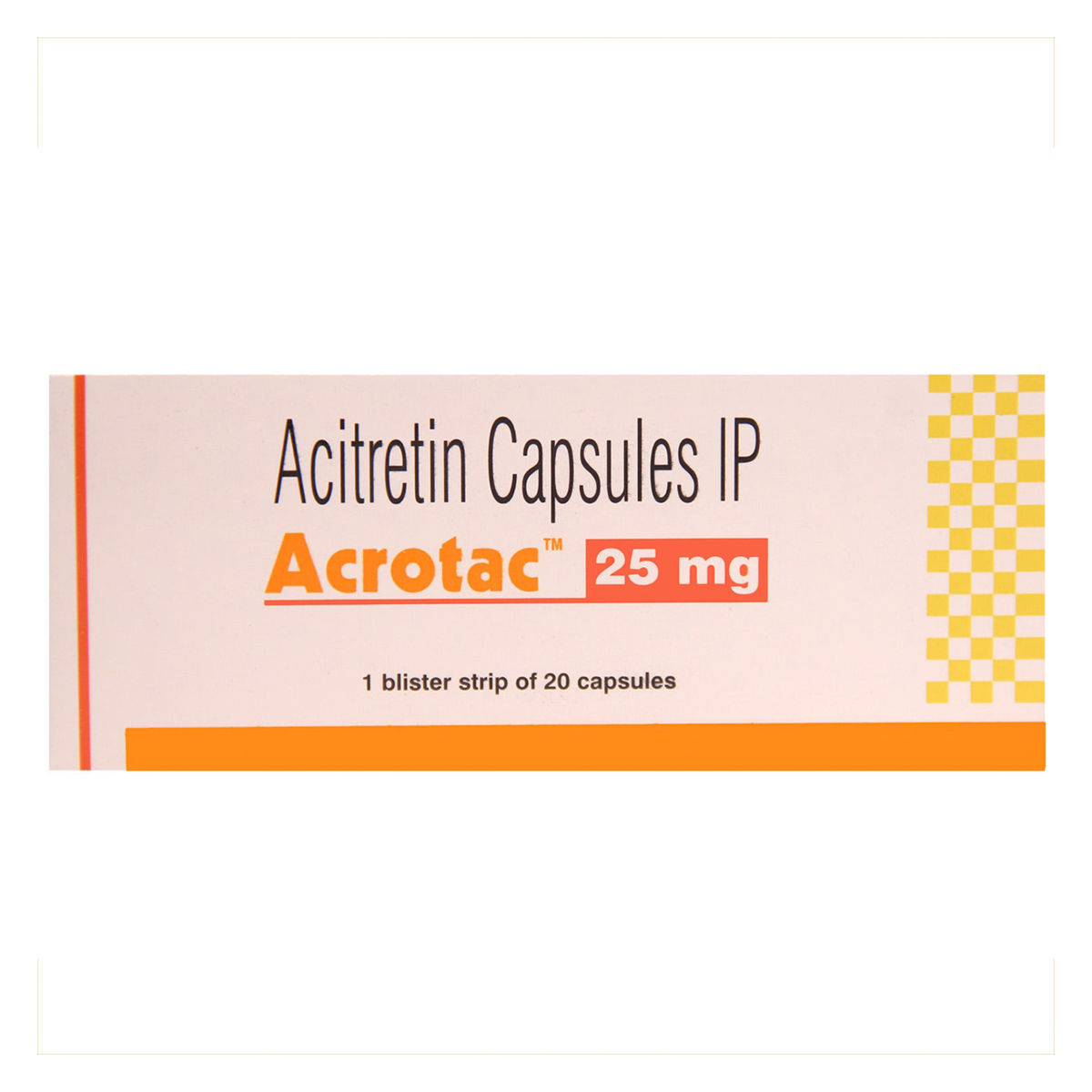 Buy Acrotac 25 mg Capsule 20's Online