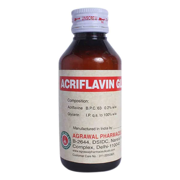 Acriflavin Glycerin 100 gm, Pack of 1