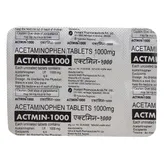 Actmin 1000 mg Tablet 10's, Pack of 10 TabletS