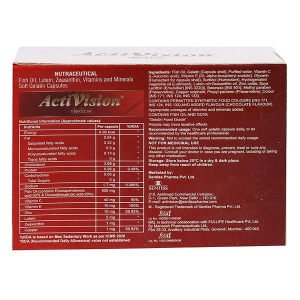 Activision Capsule 10's, Pack of 10