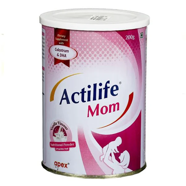 Actilife Mom Vanilla Powder 200 gm, Pack of 1