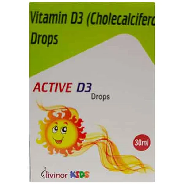 Active D3 Oral Drop 30 ml, Pack of 1 DROPS