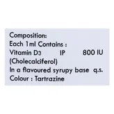 Activ D3 800IU Orange Flavour Oral Drops 30 ml, Pack of 1 Oral Drops