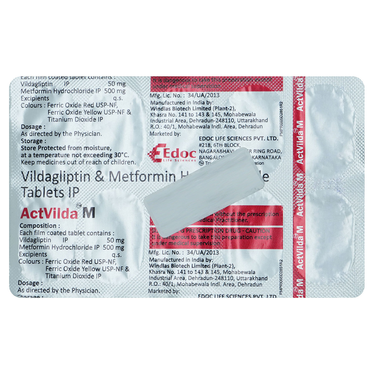 Actvilda M Tablet 10'S, Pack of 10 TabletS Actvilda M Tablet 10'S, Pack of 10 TabletS