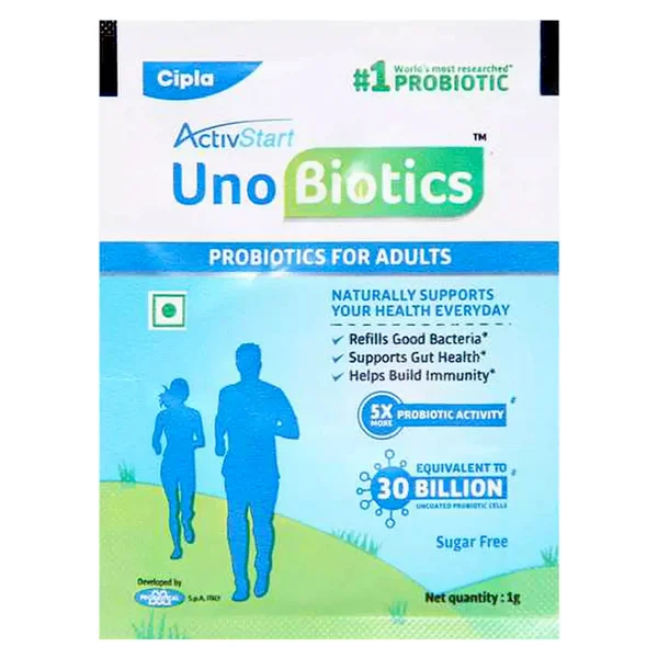 Activstart Uno Biotics Duo Sachet Adult 1 gm