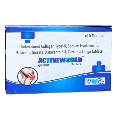 Activeworld Tablet 10's, Pack of 10 TabletS