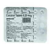 Actived 0.25 mcg Tablet 30's, Pack of 30 TabletS