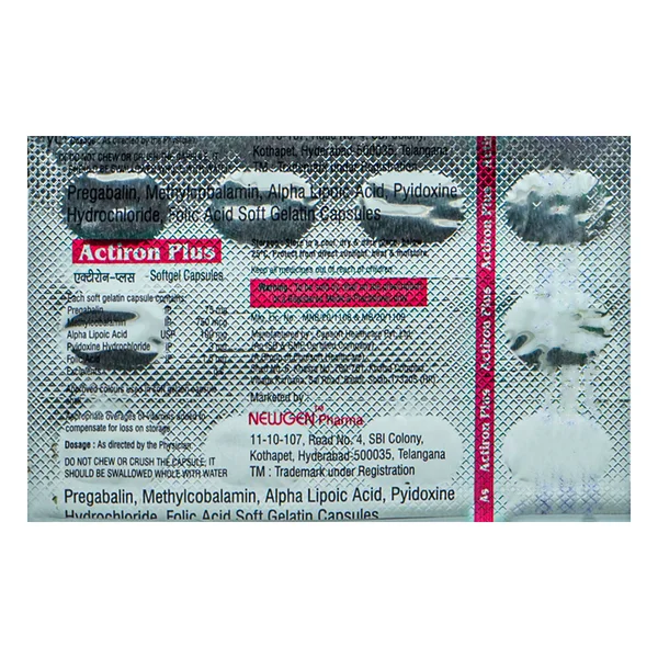 Actiron Plus Softgel Capsule 10's