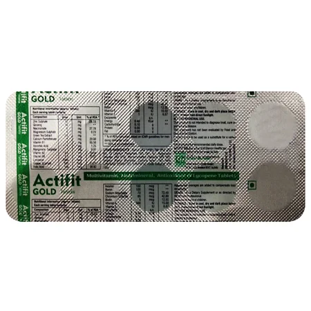 Actifit Gold Tablet 10's