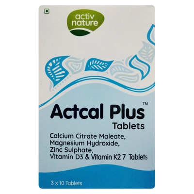 Actcal Plus Tablet 10's, Pack of 10 TABLETS