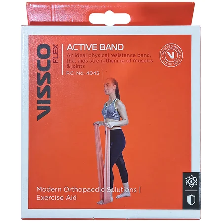 Vissco Flex Activeband Physical Resist Black 1.6M Uni 4042, 1 Count