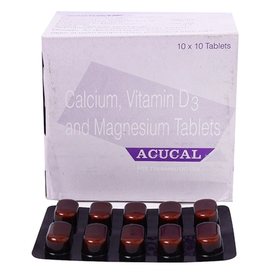 Acucal Tablet 10's, Pack of 10 TABLETS