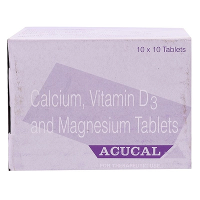 Acucal Tablet 10's, Pack of 10 TABLETS