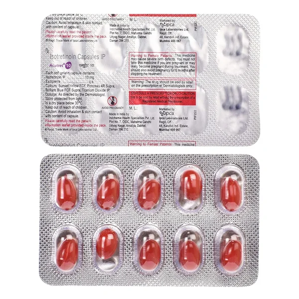 Acutret 10 Capsule 10's