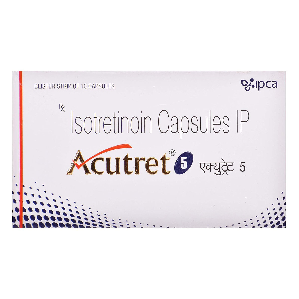 Acutret 5 Capsule 10's, Pack of 10 CAPSULES Acutret 5 Capsule 10's, Pack of 10 CAPSULES
