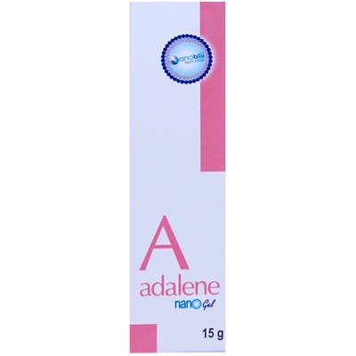 Adalene Nano Gel 15 gm | Clindamycin &amp; Adapalen | For Acne Treatment, Pack of 1 GEL