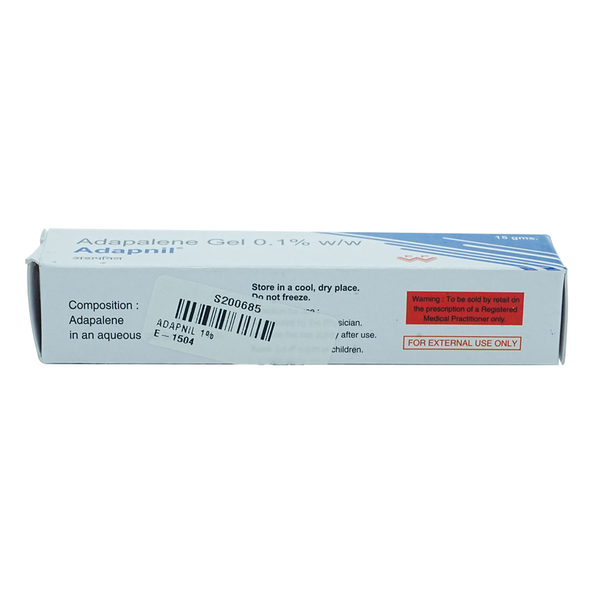 Adapnil Gel 15 gm Price, Uses, Side Effects, Composition - Apollo Pharmacy