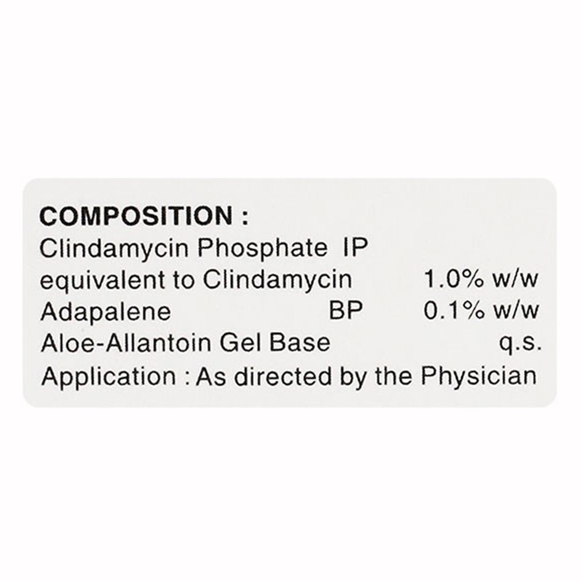 Adapic-C Gel 30 gm, Pack of 1 GEL Adapic-C Gel 30 gm, Pack of 1 GEL