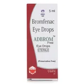 Adbrom Free 0.9 Eye Drops 5 ml, Pack of 1 EYE DROPS