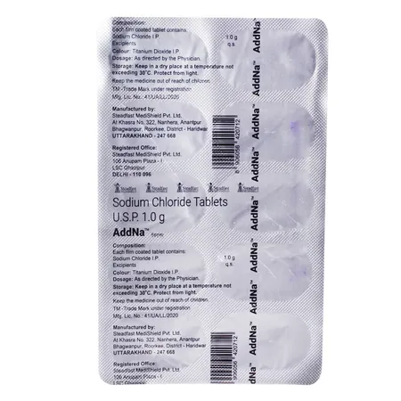 Addna 1 gm Tablet 10's