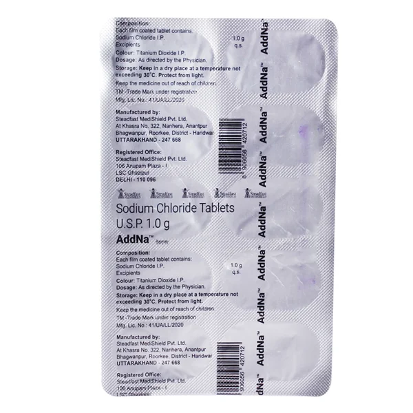 Addna 1 gm Tablet 10's