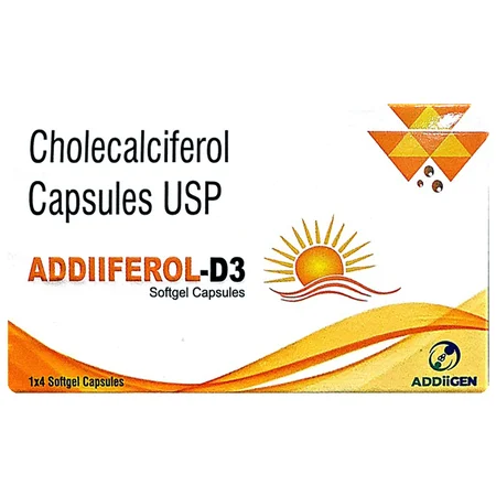 Addiiferol-D3 Softgel Capsule 4's