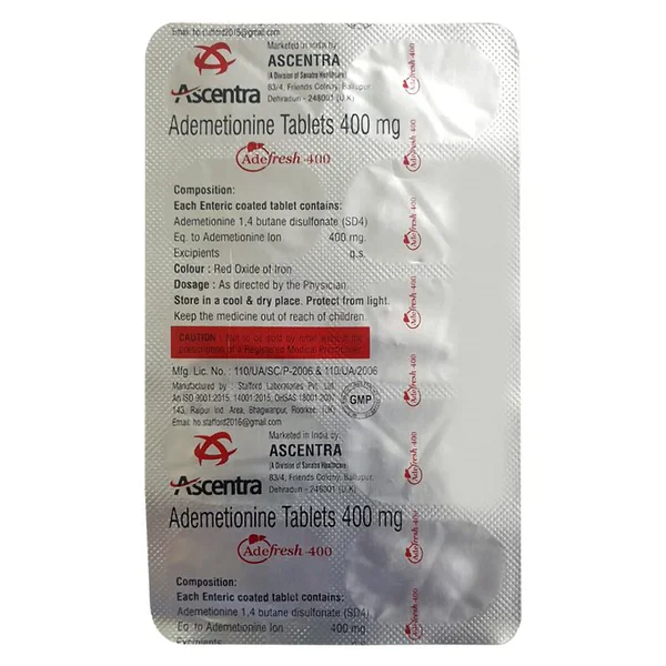 Adefresh-400 Tablet 10's, Pack of 10 TABLETS