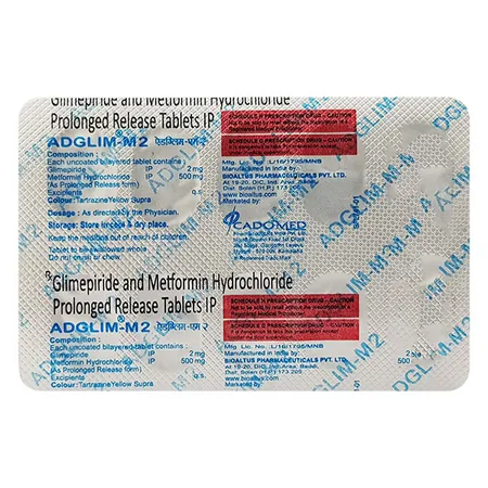 Adglim M 2 Tablet 10's