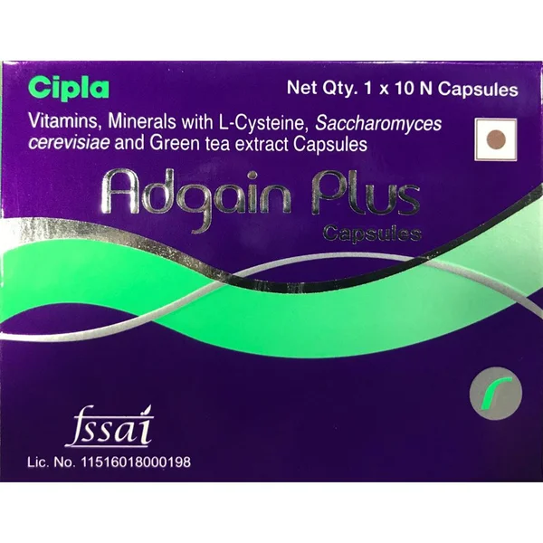 Adgain Plus Capsule 10's