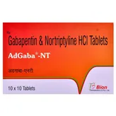 Adgaba-NT Tablet 10's, Pack of 10 TABLETS