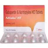 Adgaba-NT Tablet 10's, Pack of 10 TABLETS