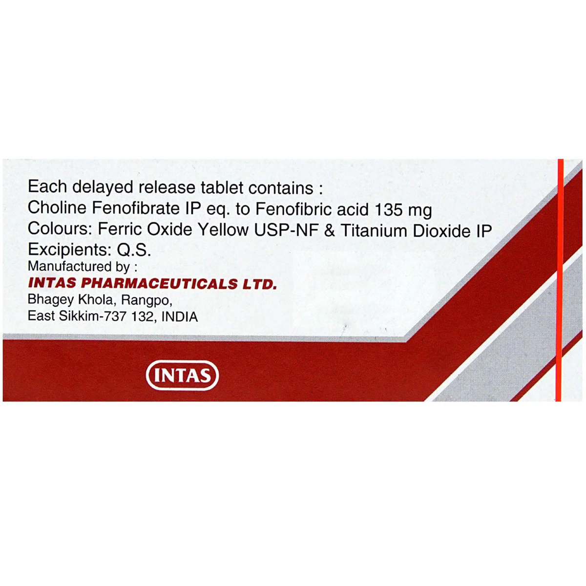 Adilip 135 Tablet 10's, Pack of 10 TABLETS Adilip 135 Tablet 10's, Pack of 10 TABLETS