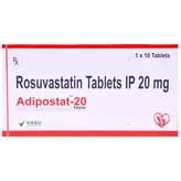 Adipostat-20 Tablet 10's, Pack of 10 TabletS