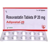 Adipostat-20 Tablet 10's, Pack of 10 TabletS