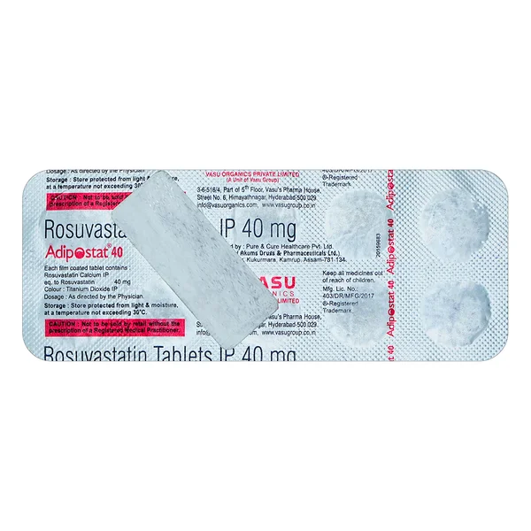 Adipostat-40 mg Tablet 10's