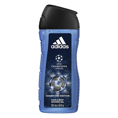 Adidas Champion League Shower Gel 250 ml | Hair & Body Shower Gel | For Men