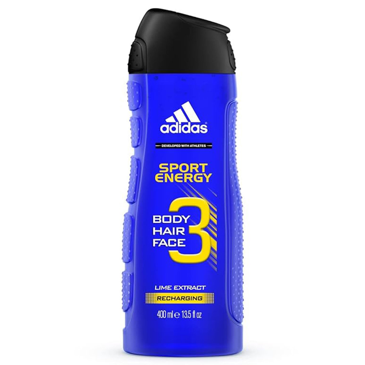 Adidas Sport Energy Body Wash 400 ml | With Lime Extract | For Body, Hair & Face, Pack of 1 Adidas Sport Energy Body Wash 400 ml | With Lime Extract | For Body, Hair & Face, Pack of 1