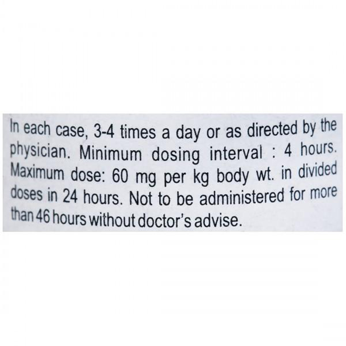 Admol 120 Paed Oral Suspension 60 ml, Pack of 1 Suspension Admol 120 Paed Oral Suspension 60 ml, Pack of 1 Suspension