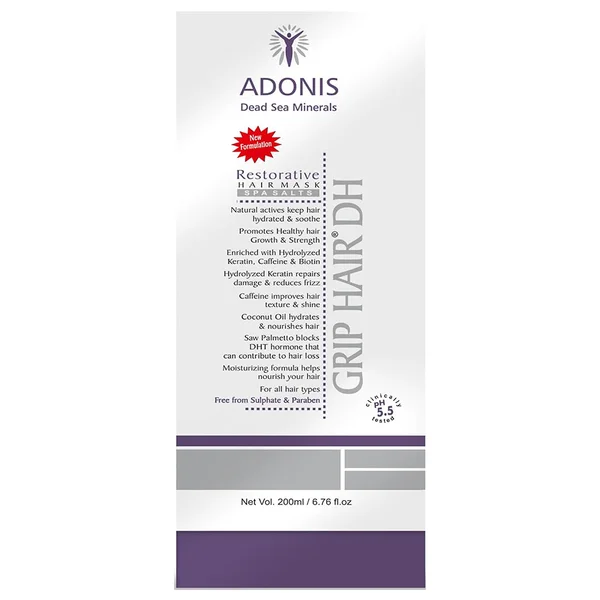 Adonis Grip Hair Dh Hair Mask, 200 ml