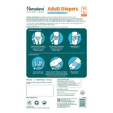 Himalaya Adult Diapers Medium, 10 Count, Pack of 1