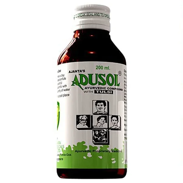 Ajanta Adusol Syrup, 200 ml, Pack of 1